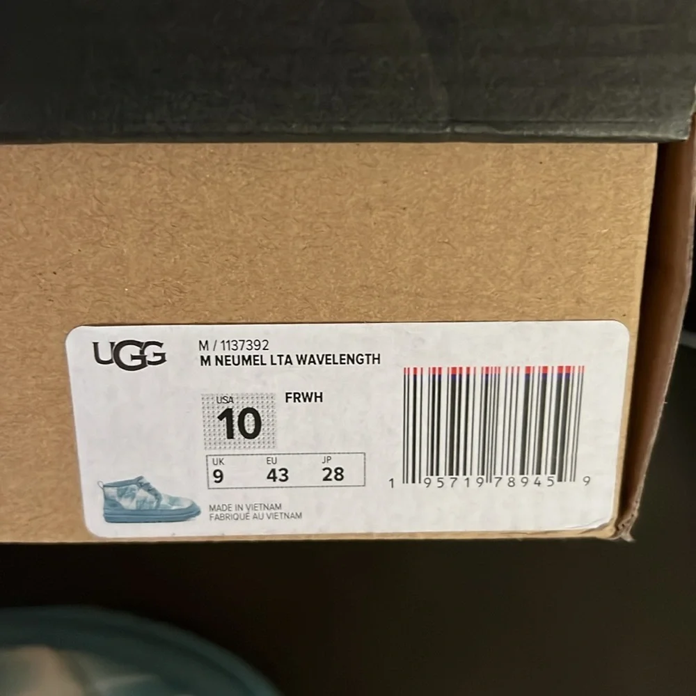 NIB UGG Neumel LTA size: 10